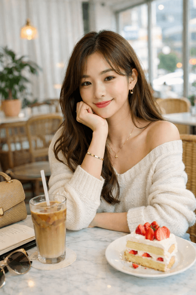 AI 프로필 예시 - 여성